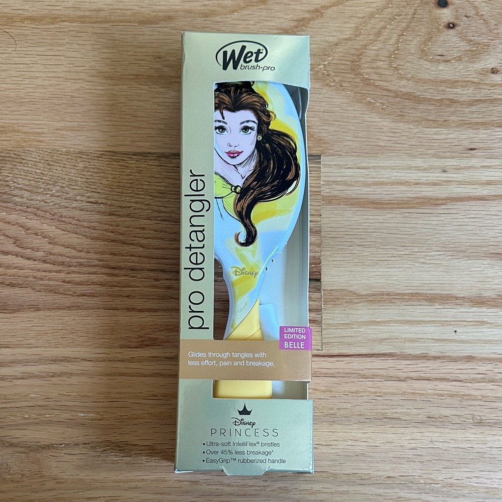 Wet Brush Pro Detangler - Disney Belle Yellow